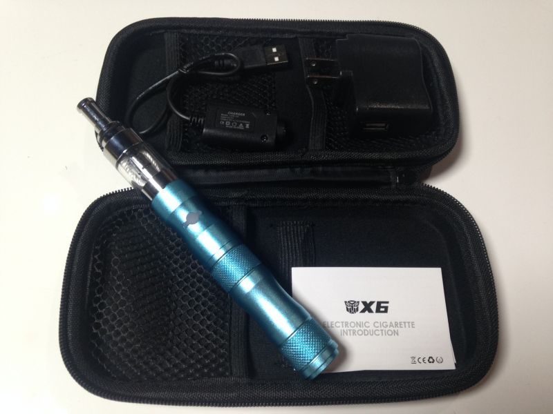 爆煙 電子タバコスターターキット Vape X6 本体 充電器 ケース セット 正規品 本物